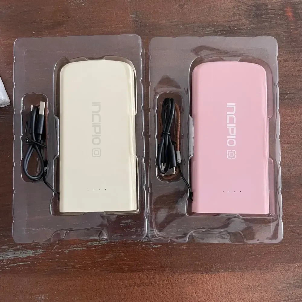 INCIPIO 10000mAH POWER BANK LOT OF 02 BRAND NEW / OPEN BOX